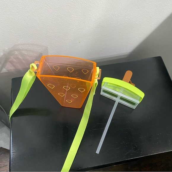 Large Capacity Cute Water Bottle with Strap and Straw Reusable Plastic~. - Picture 3 of 5